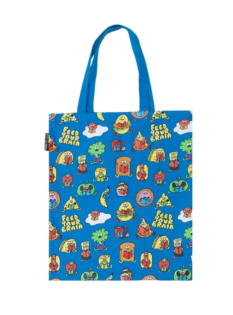 Feed Your Brain Tote Bag
