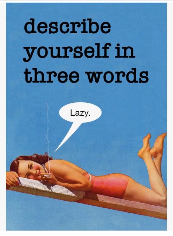 Lazy Card