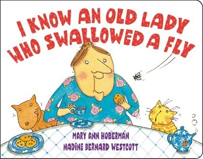 I Know a Old Lady Who Swallowed a Fly, Board Book