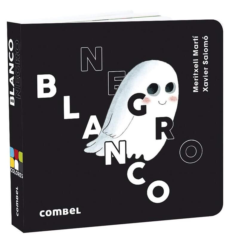 Blanco y negro (Colores) (Spanish Edition) Board Book