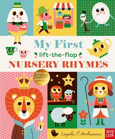 My First Lift-The-Flap Nursery Rhymes Board Book