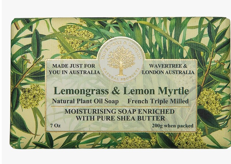 Wavertree &amp; London Lemongrass / Lemon Myrtle Luxury Soap