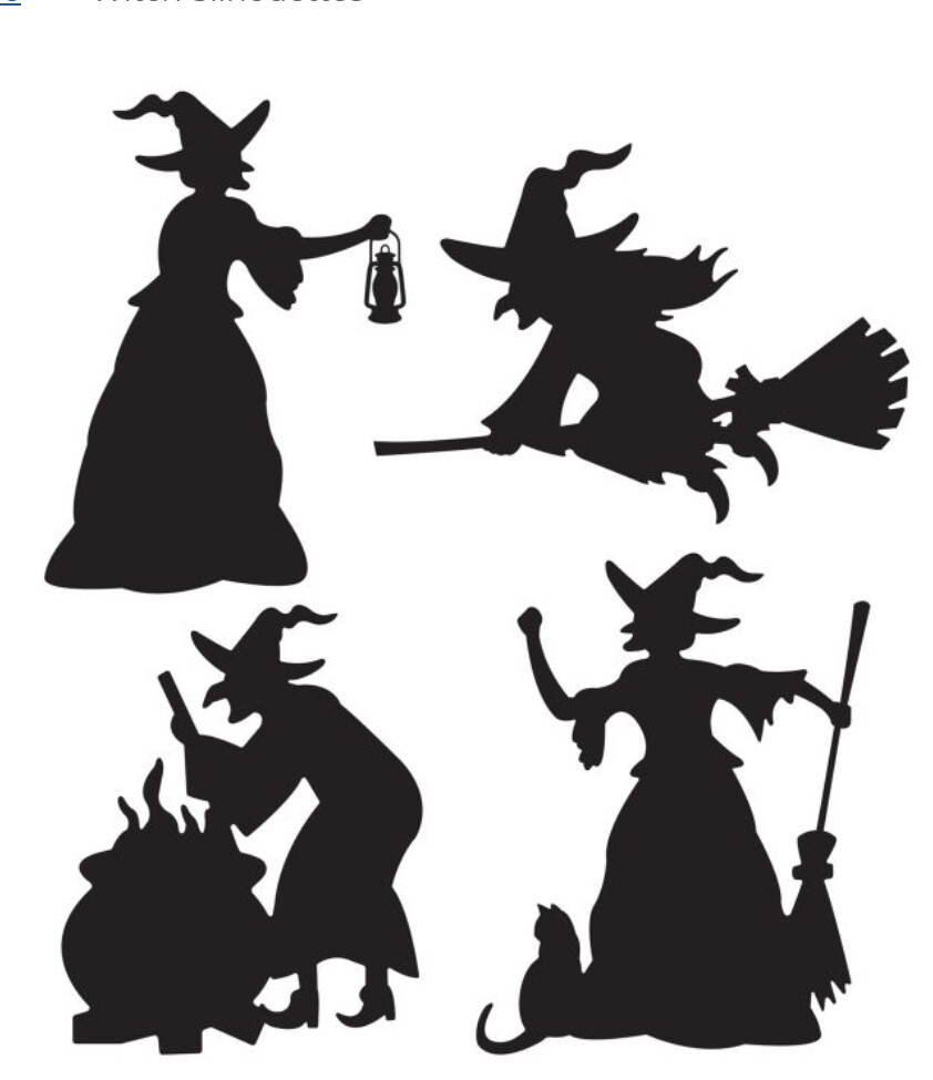 Witch Silhouettes