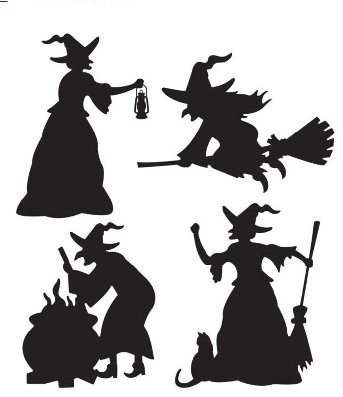 Witch Silhouettes