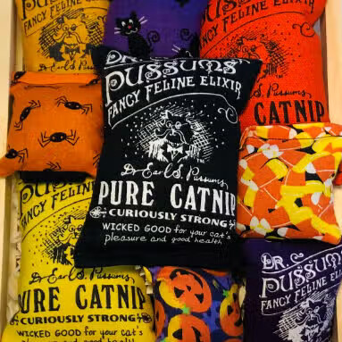 Deluxe Dr. Pussum's Catnip Toy Gift Box - Spooky