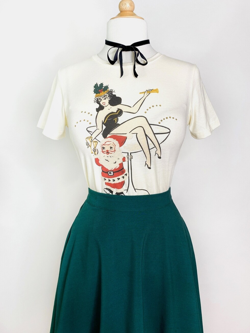 Santa Baby Fitted Tee