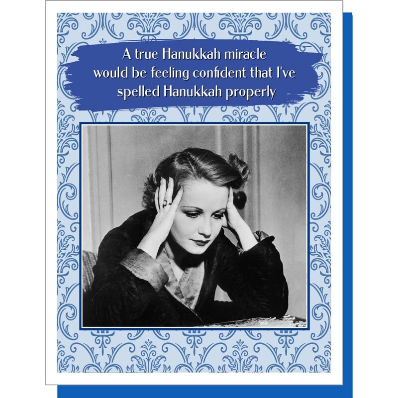 Hanukkah Miracle Card