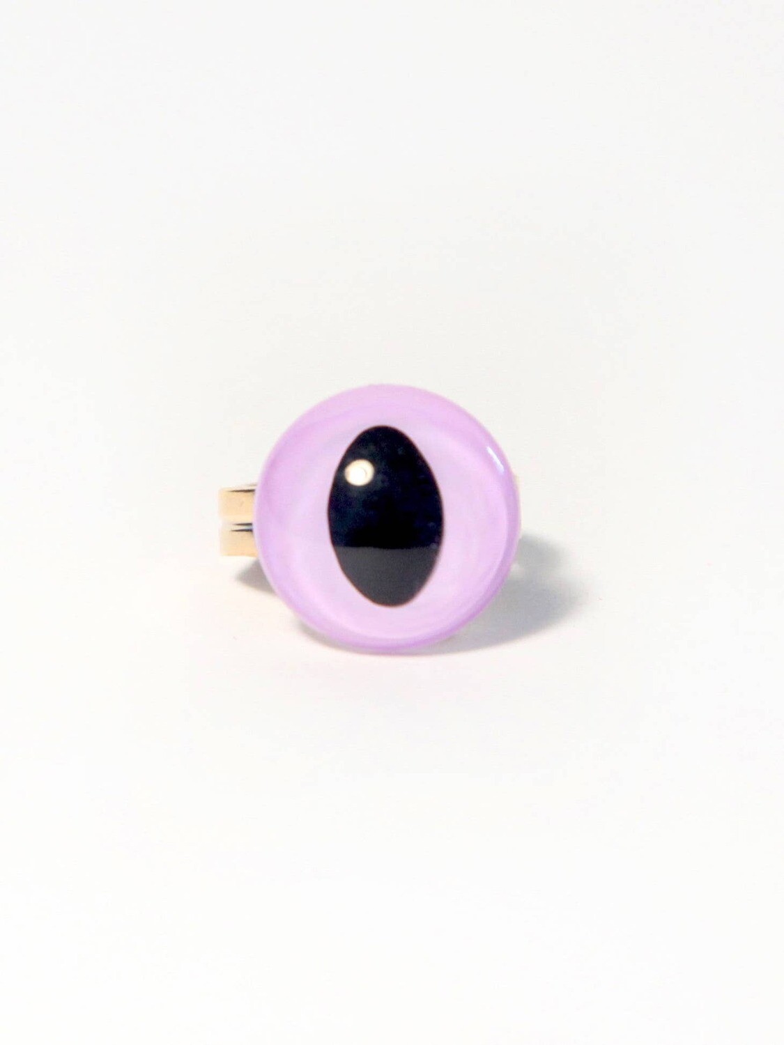 Purple Cat Eye Ring