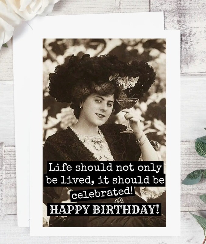 Life Should Not Only Be Lived Card