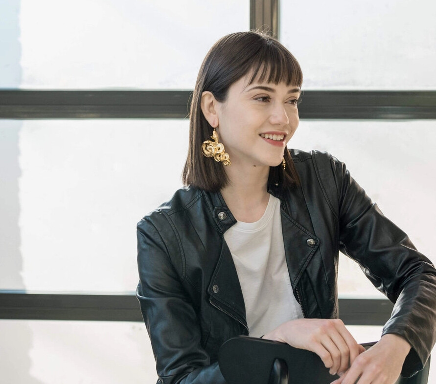 Golden Slither Earrings