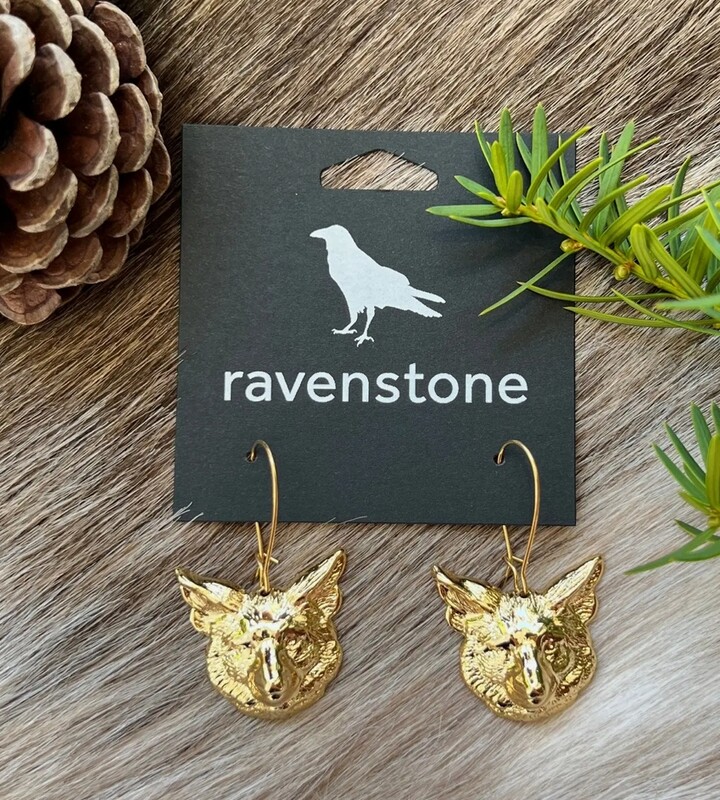 Golden Fox Earrings