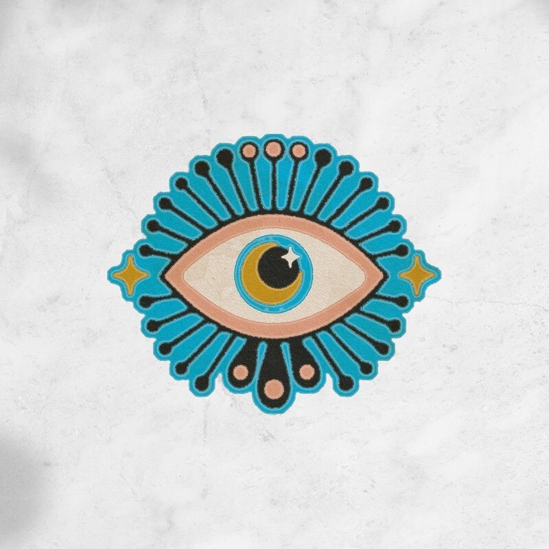 Evil Eye Sticker - Glossy