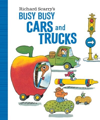 Richard Scarry's Busy Busy Cars and Trucks Board Book