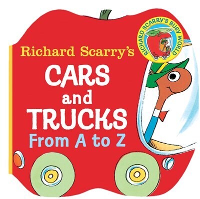 Richard Scarry's Cars and Trucks from A to Z Board Book