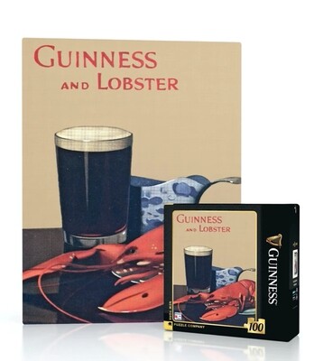 Guinness and Lobster 100 piece mini puzzle