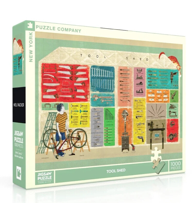 Tool Shed 1000 Piece Puzzle 