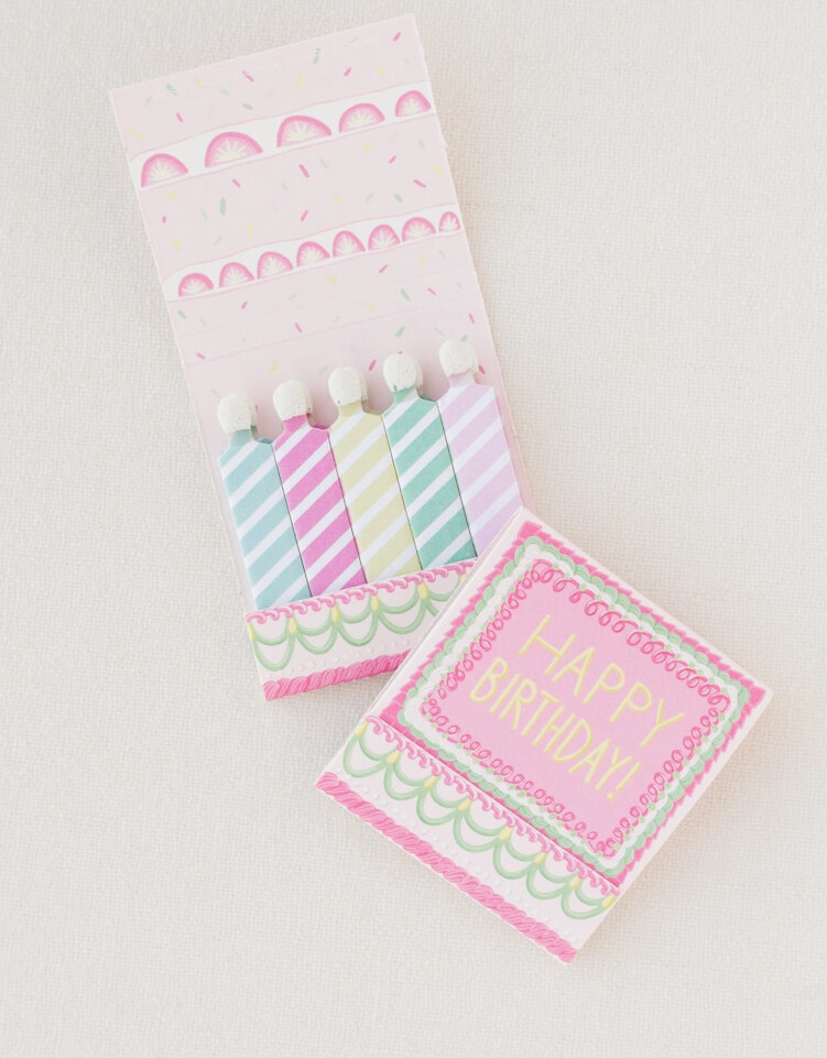 Happy Birthday Matchbook