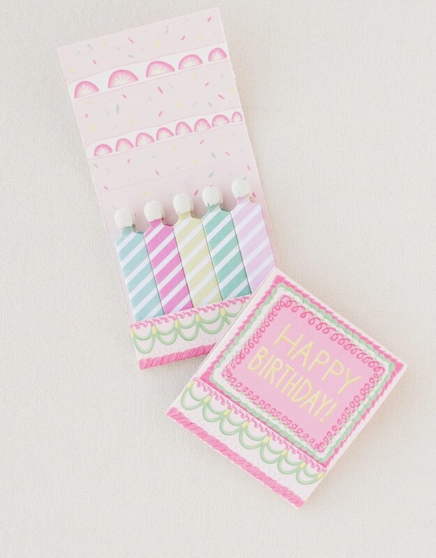 Happy Birthday Matchbook