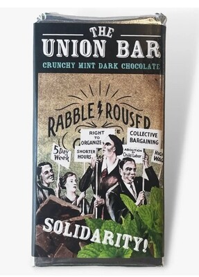 Union Bar, Crunchy Mint and Dark Chocolate