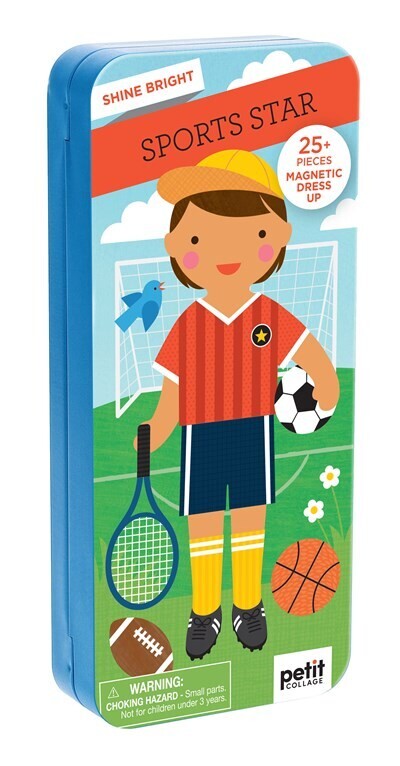 Shine Bright Sports Star Magnetic Dress Up