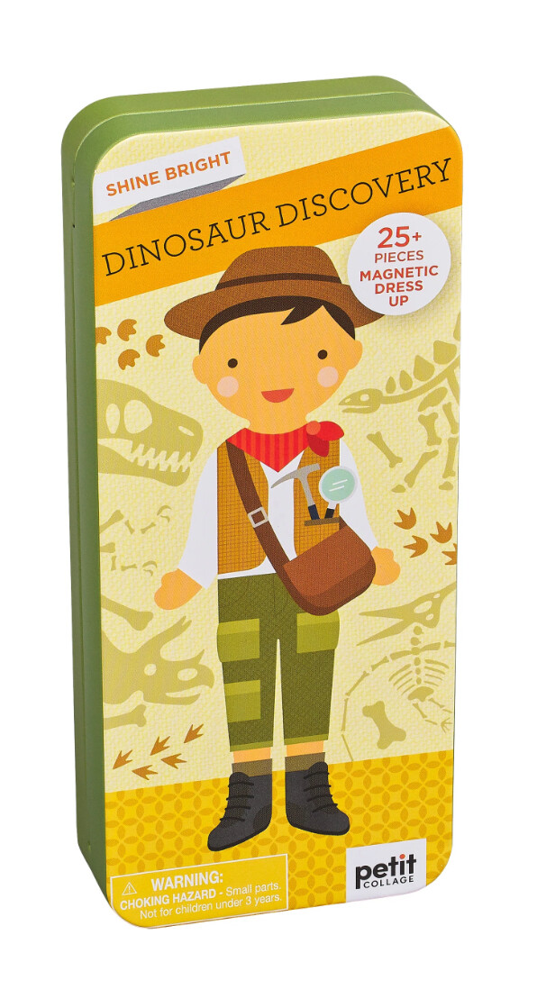 Shine Bright Dinosaur Discovery Magnetic Dress Up Set