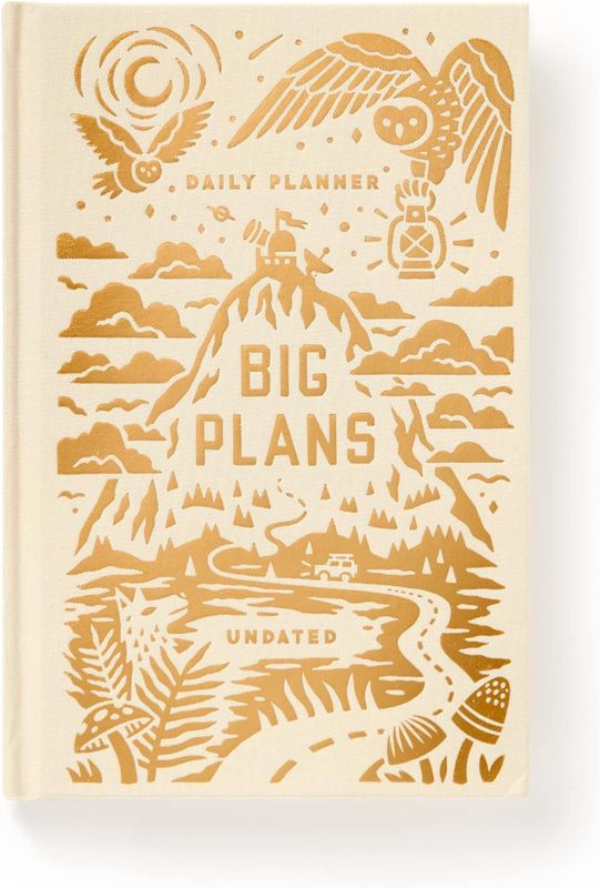 Big Plans Daily Undated Planner
