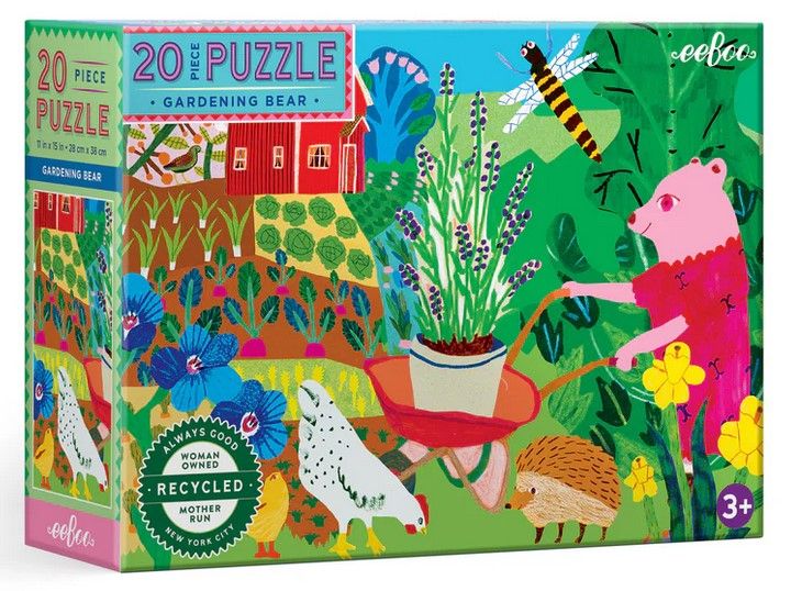Gardening Bear 20 pc Puzzle 