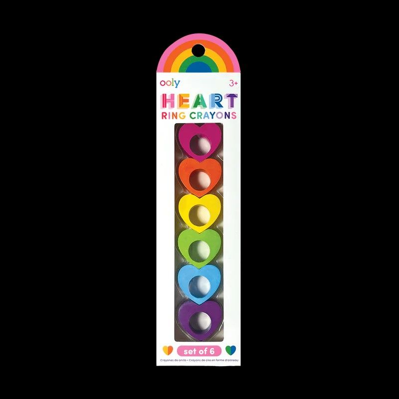 Heart Ring Crayons