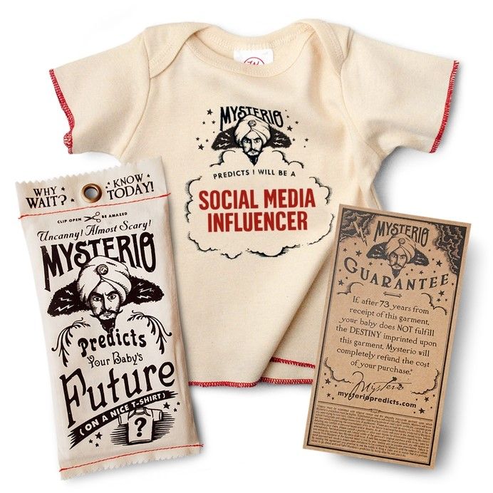 Mysterio&#39;s Future-Predicting Infant Tees