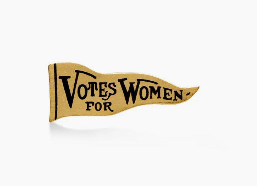 Votes For Women Lapel Pin