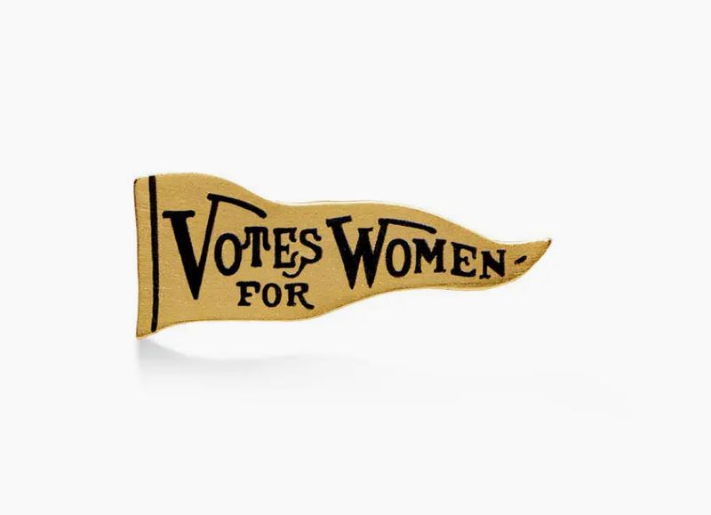 Votes For Women Lapel Pin