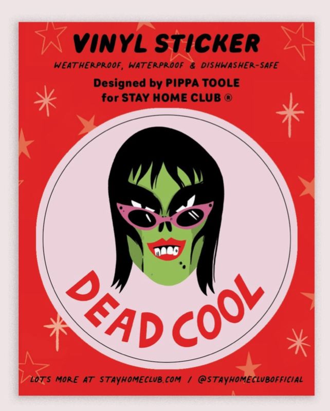 Dead Cool Vinyl Sticker