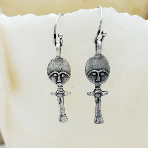 Akuaba Doll Earrings