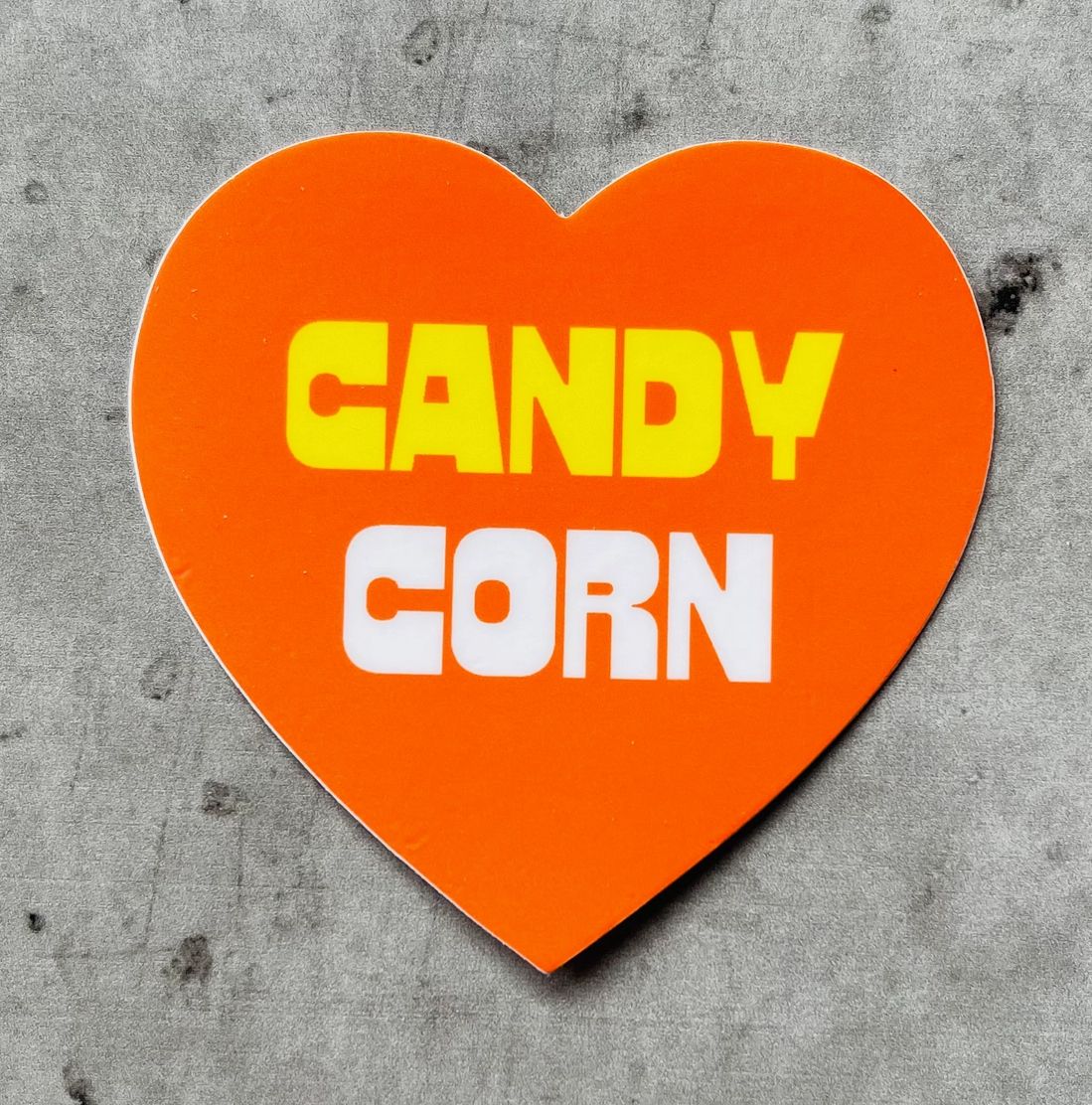 Candy Corn Heart