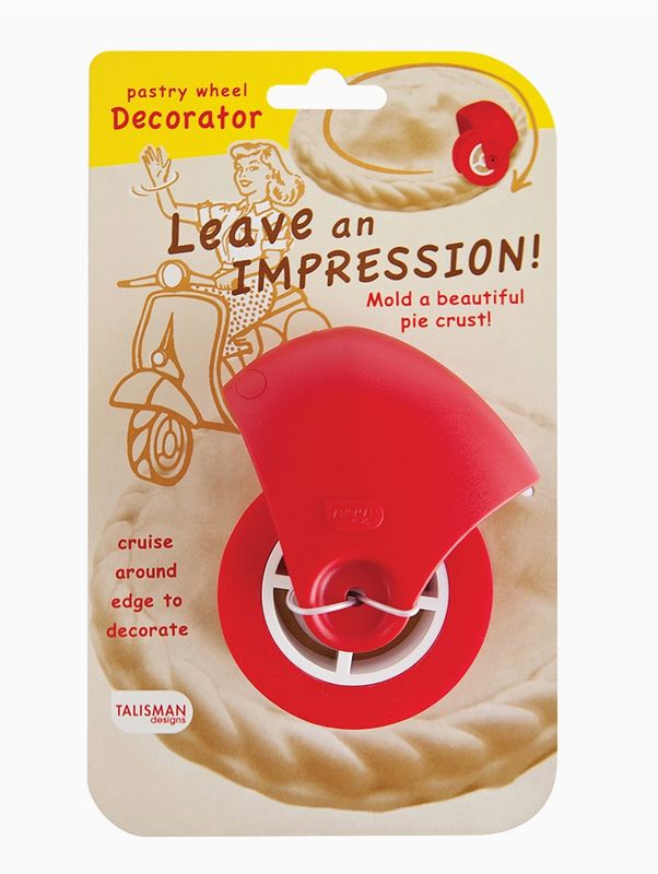 Pastry Wheel Decorator - Round Edges