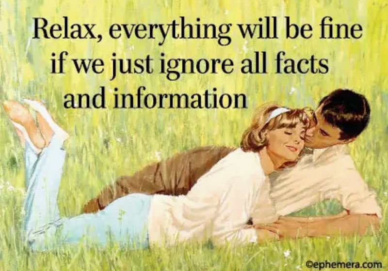 Relax, Everything Will Be Fine Magnet