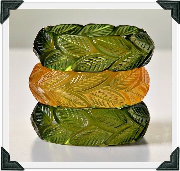 Tropical Frond Bracelet, Leafy