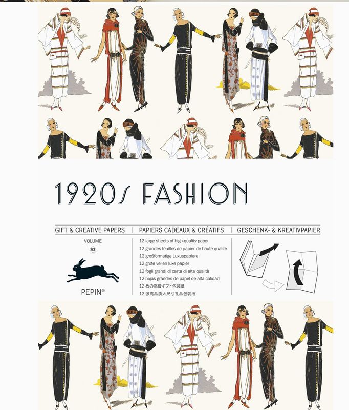 1920&#39;s Fashion Gift &amp; Creative Paper Book Vol. 93