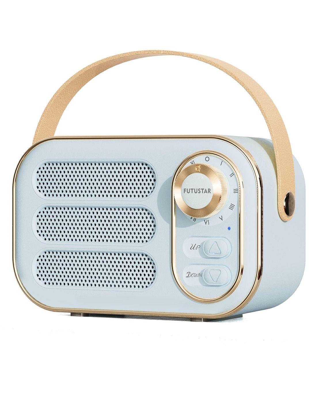 Vintage Style Bluetooth Speaker-Blue