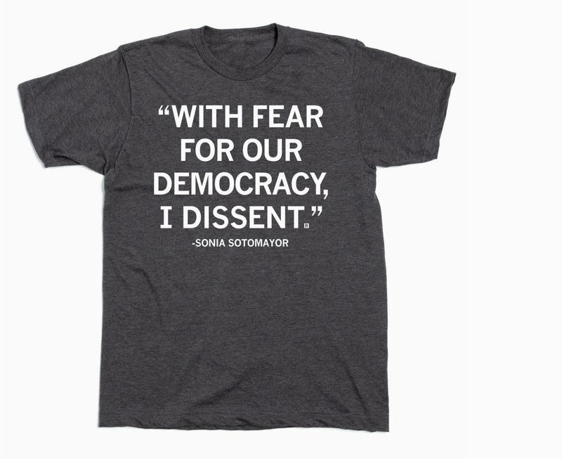 With Fear for Our Democracy Tees