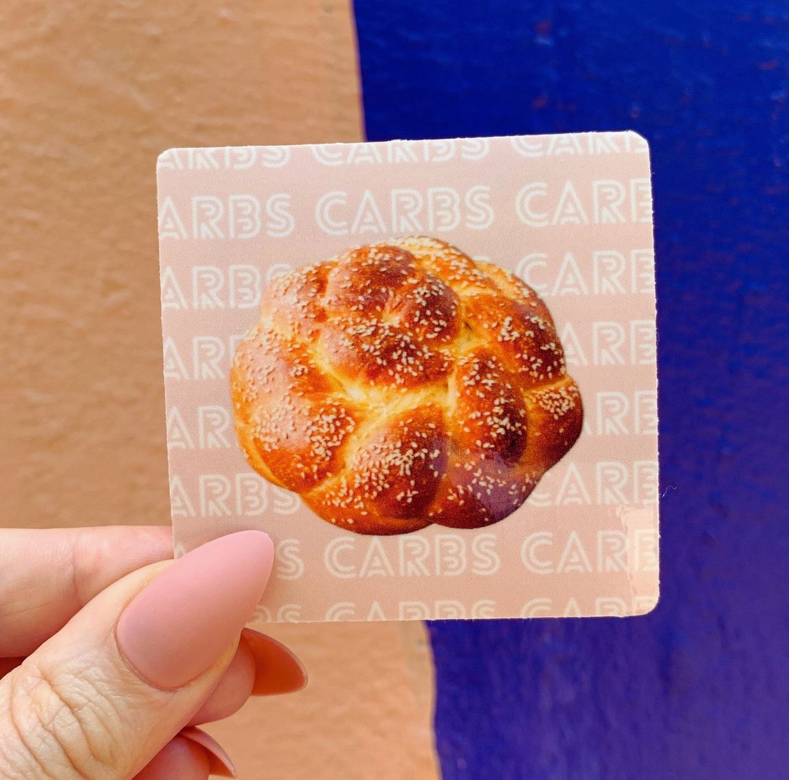 Carbs Carbs Carbs Sticker