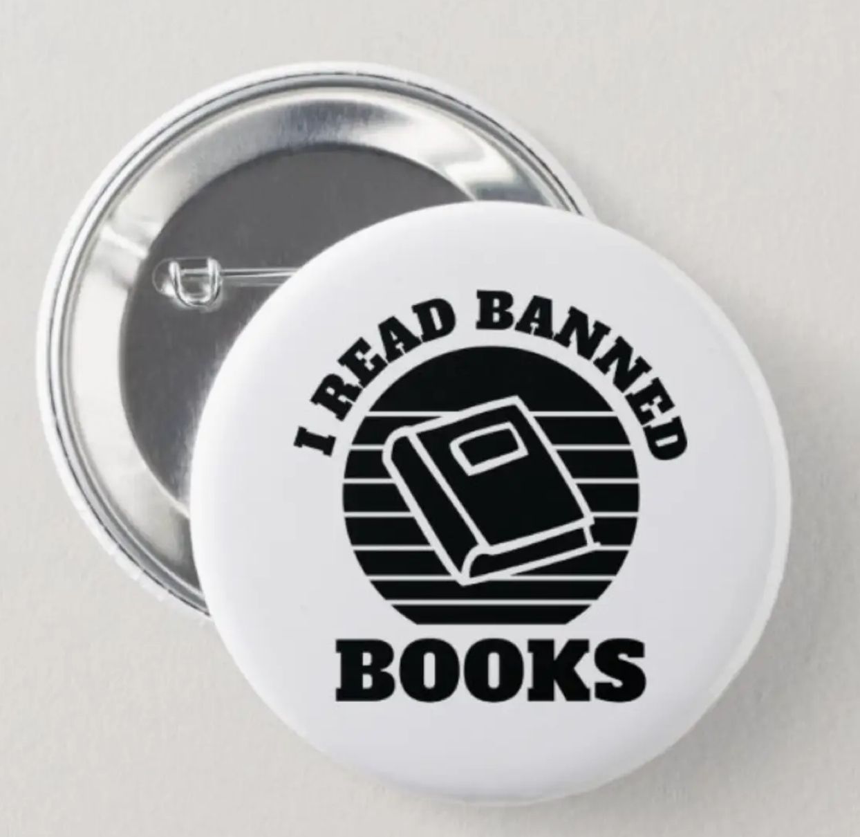 I Read Banned Books Button 