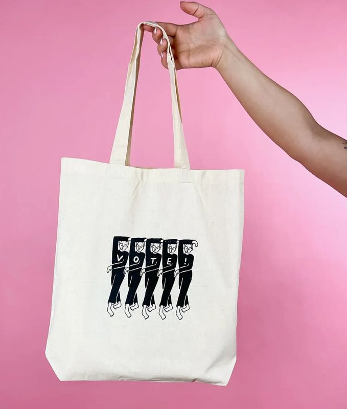 Vote Dancers Tote Bag