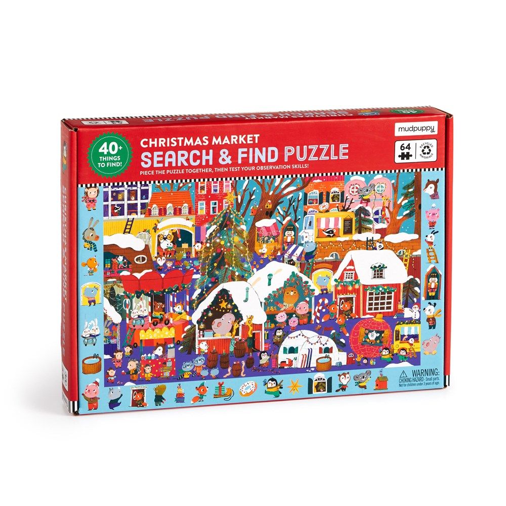 Christmas Market Search &amp; Find Puzzle