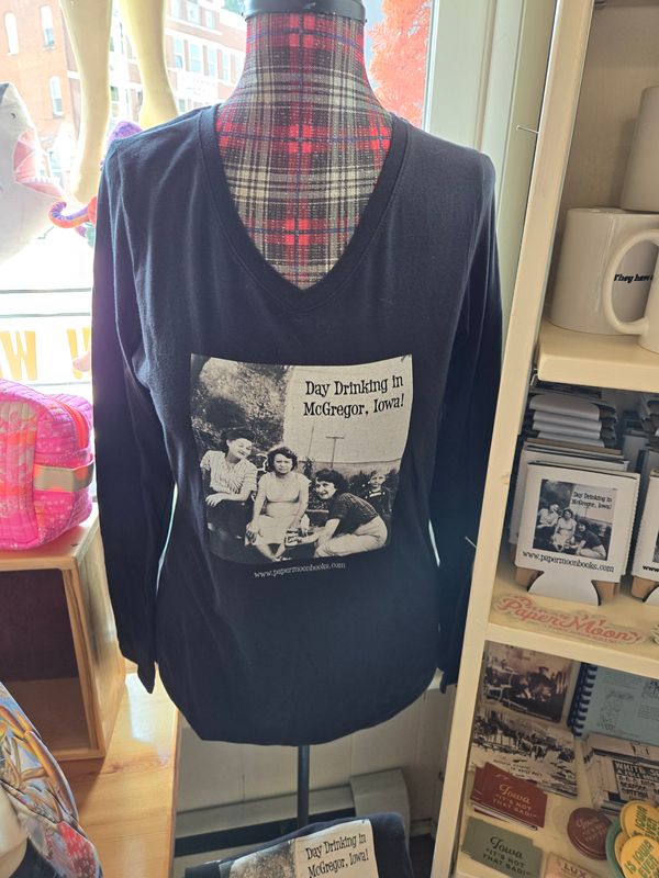 Day Drinking BLK Long Sleeved Shirt