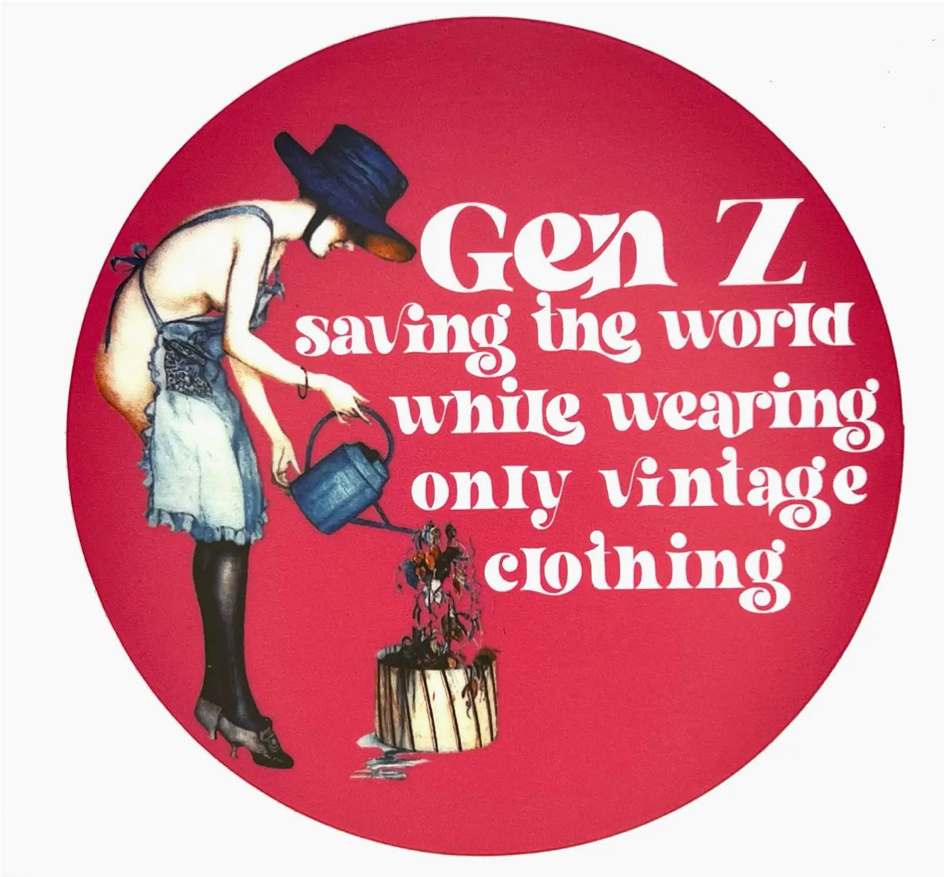 Gen Z Vinyl Sticker 4”