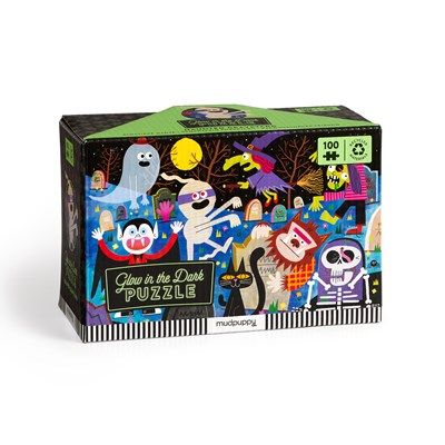 Haunted Graveyard 100 piece Glow in the Dark Puzzle
