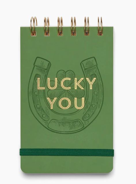 Vintage Sass Twin Wire Notepad - Lucky You