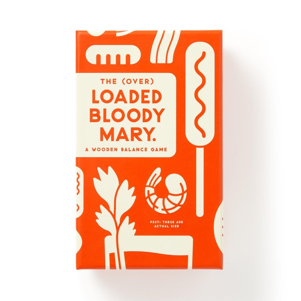 Loaded Bloody Mary A Wooden Balance Game