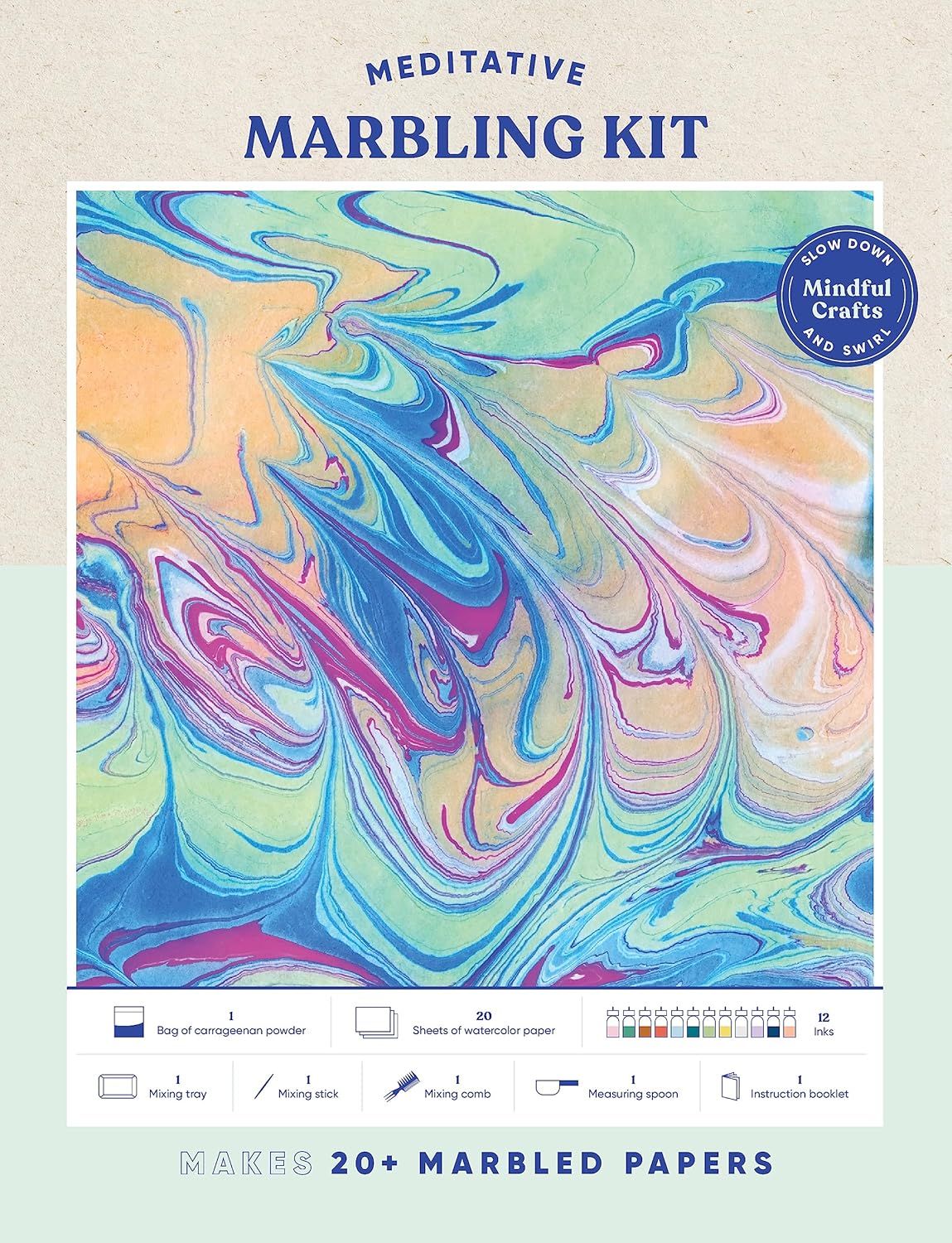 Meditative Marbling Kit